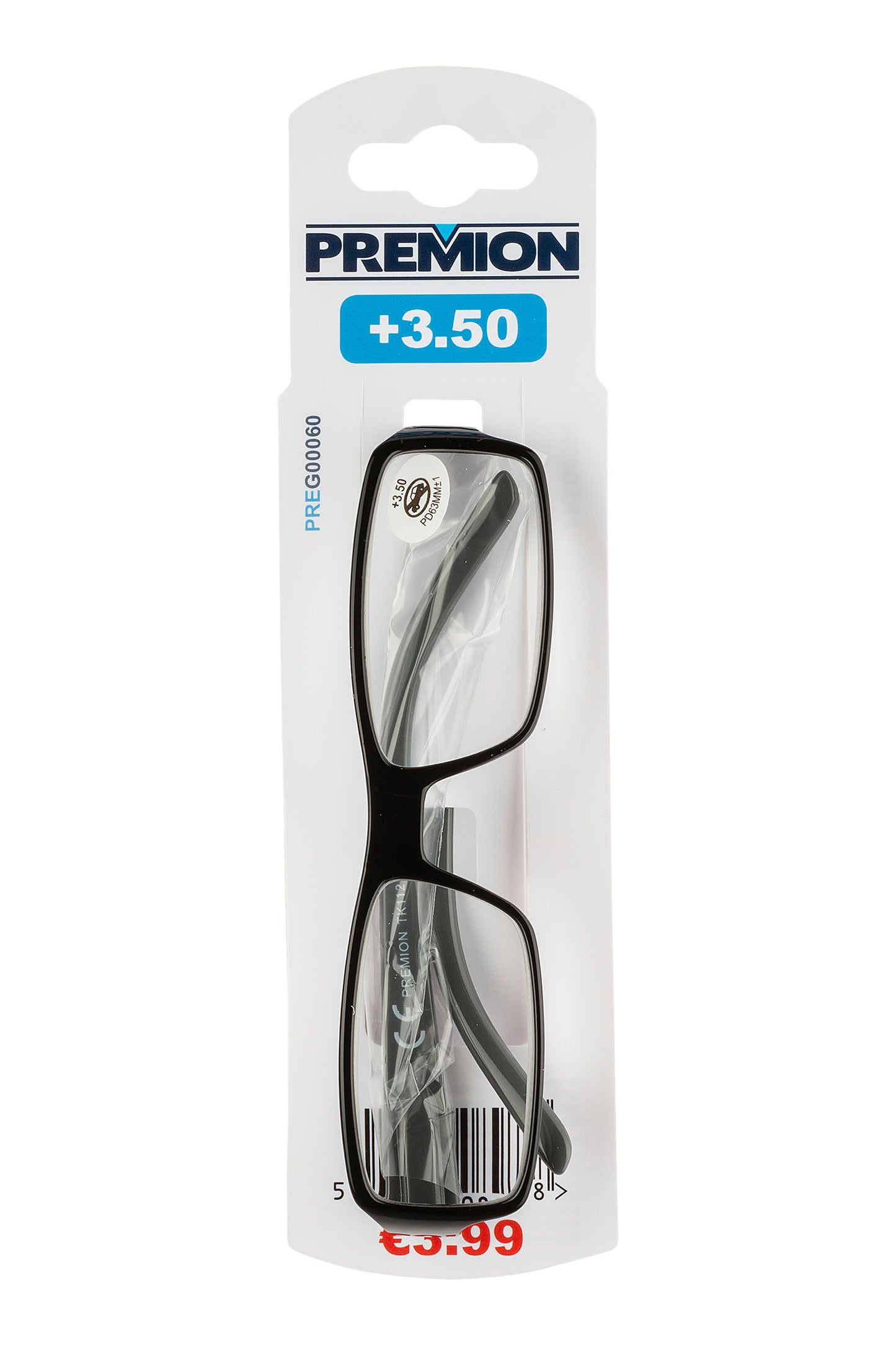 Premion - Reading Glasses - Black/Grey (Model 4)