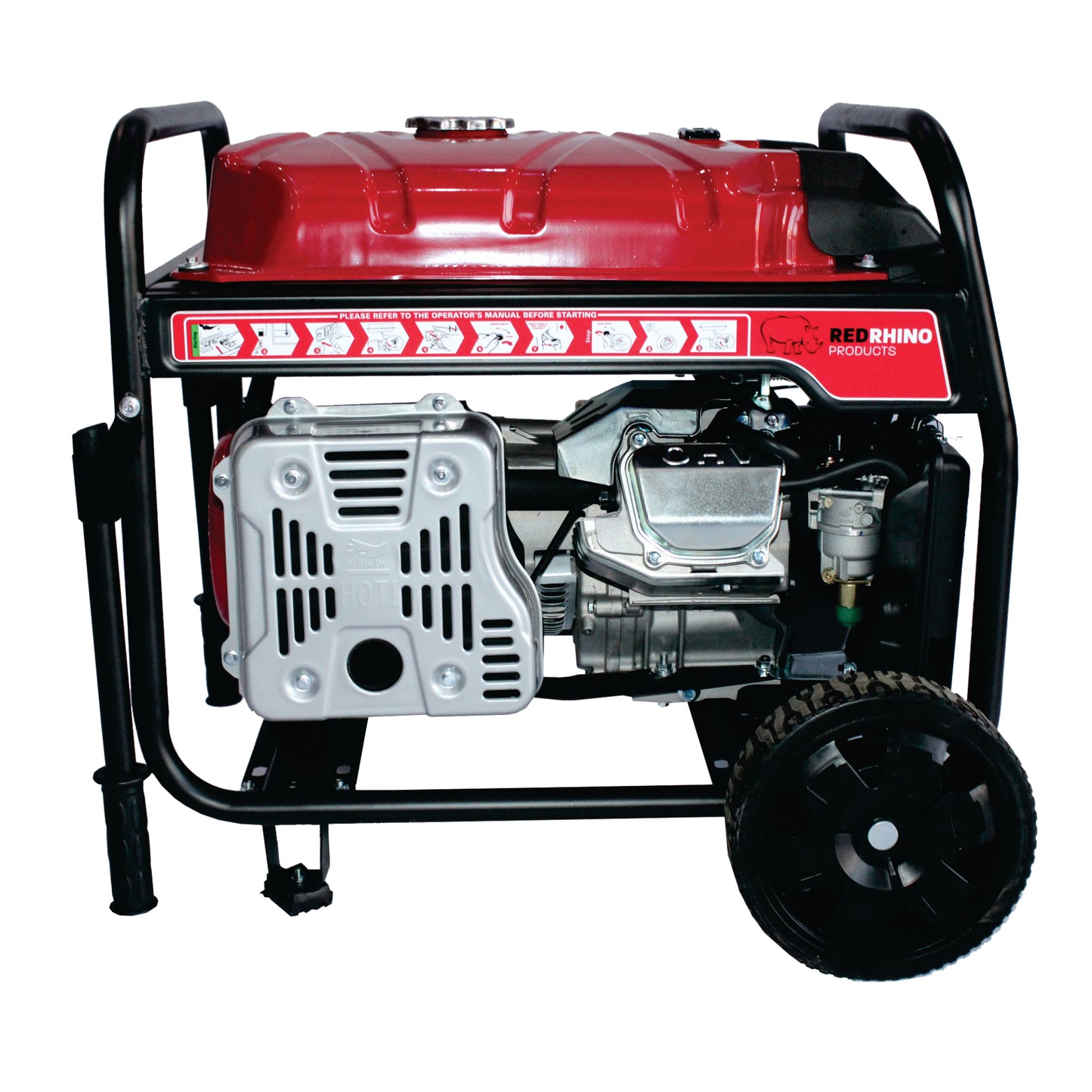 Red Rhino - 8.5kw - Petrol Generator - 10.6KVA