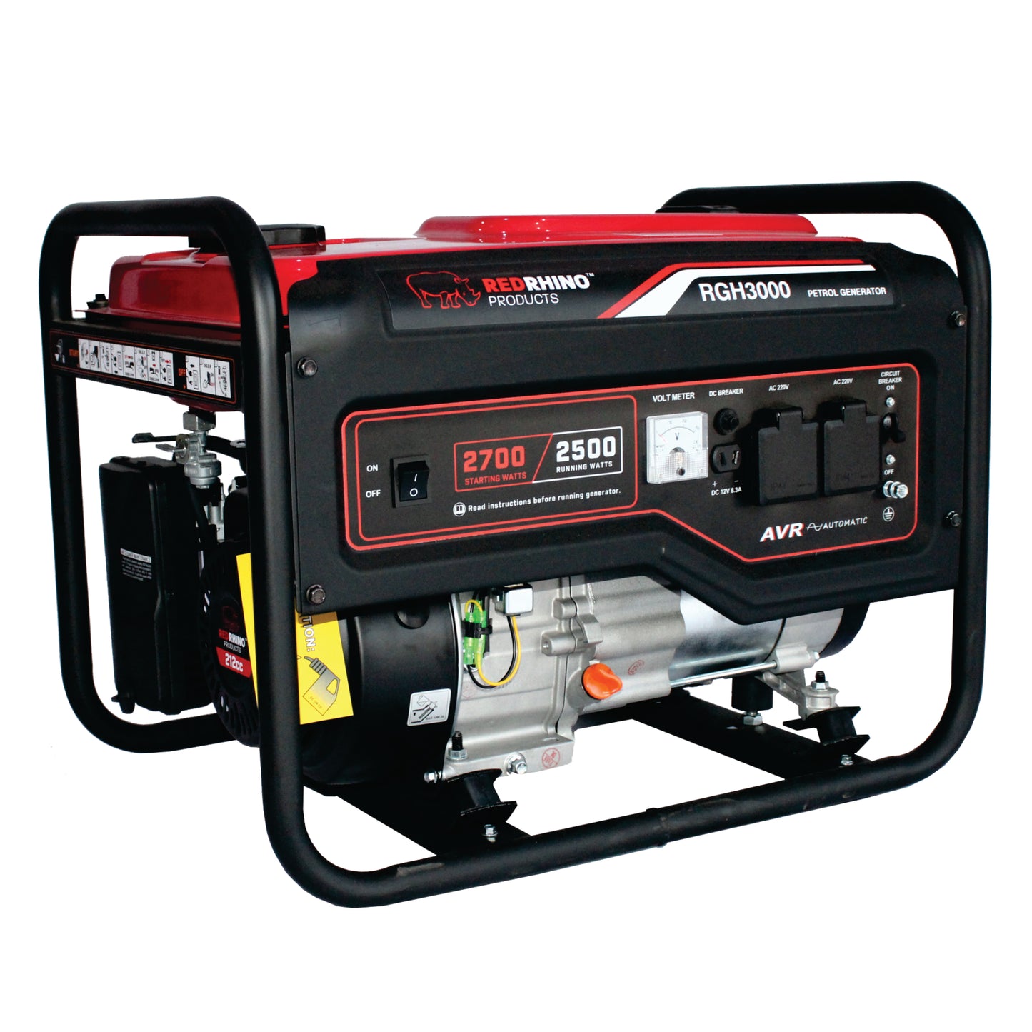Red Rhino - 2.8kw Petrol Generator Manual - 3.5KVA