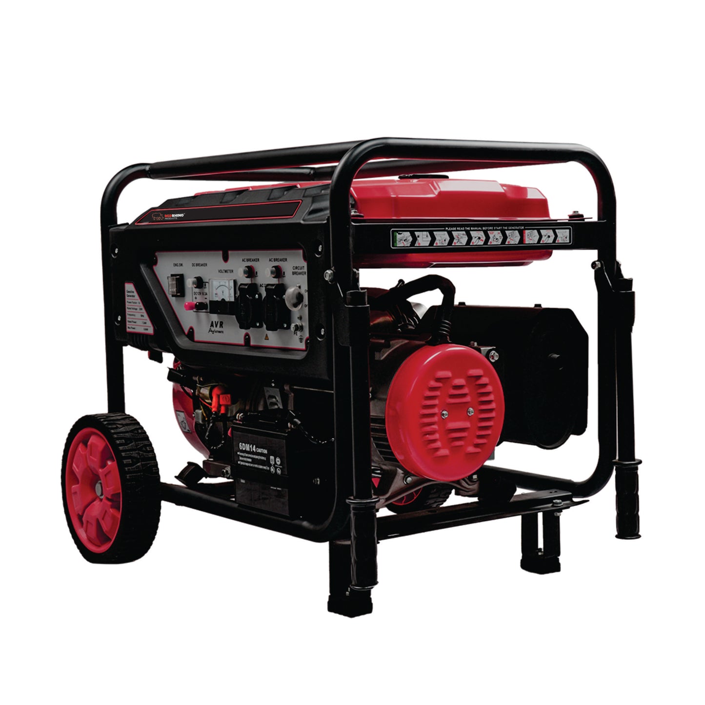 Red Rhino - 8.5kW Dual Fuel Generator - 10.6KVA