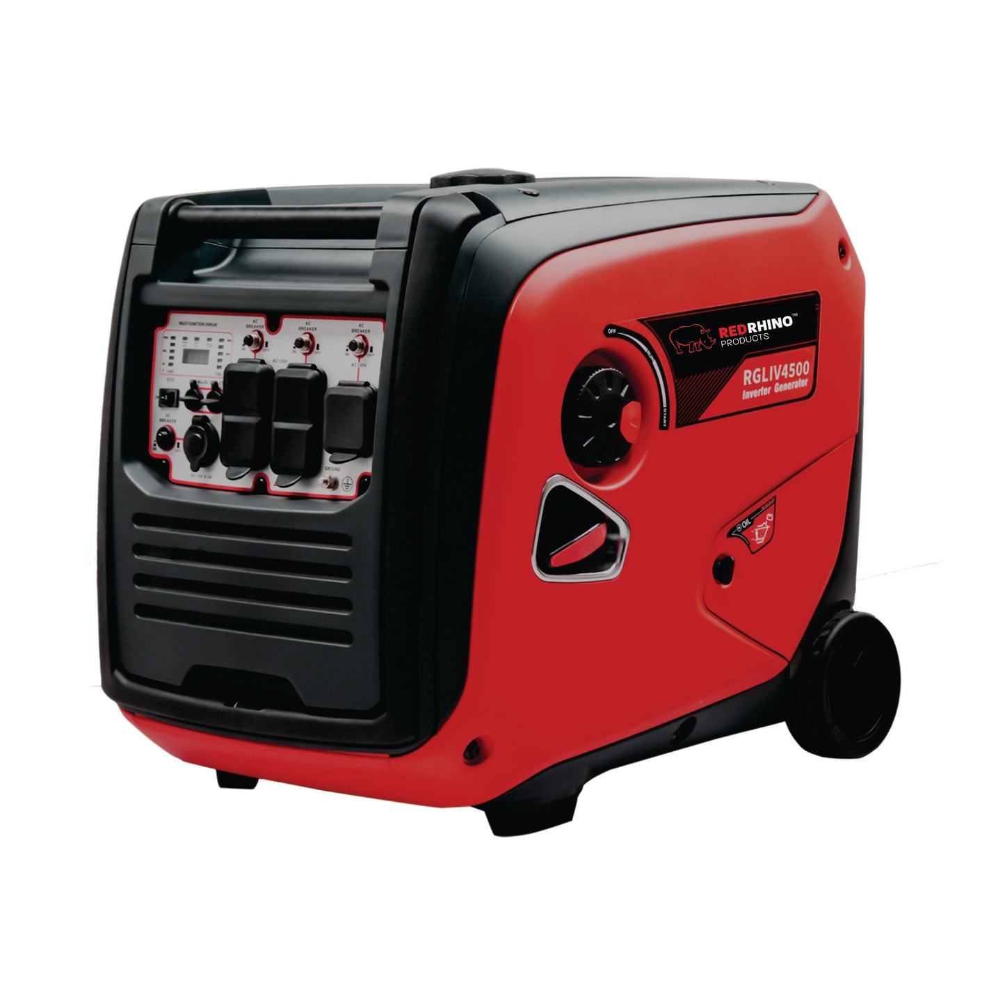Red Rhino - 4.0kW Dual Fuel Inverter Generator - 4.3KVA