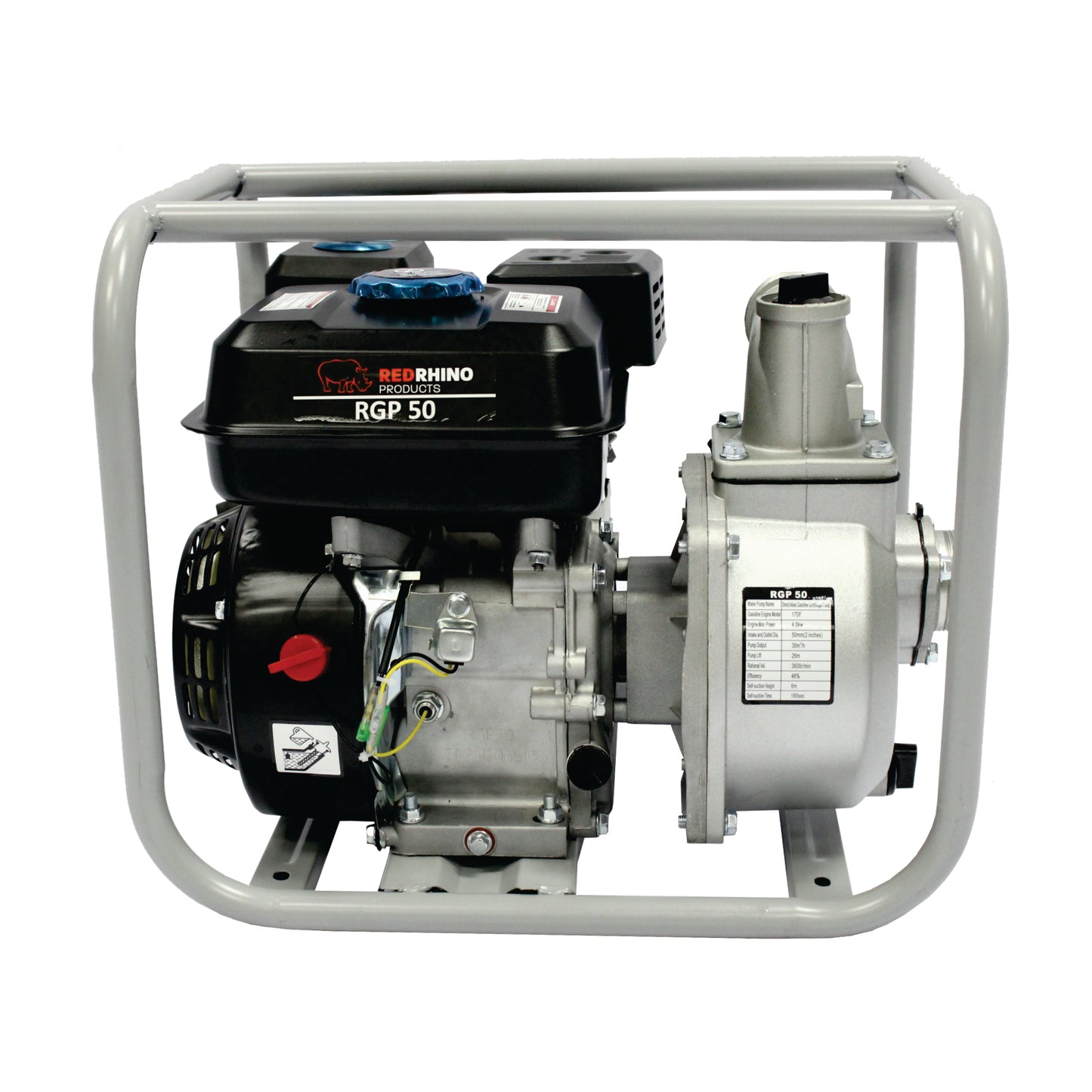 Red Rhino - 2" Petrol Water Pump - 36000L/h