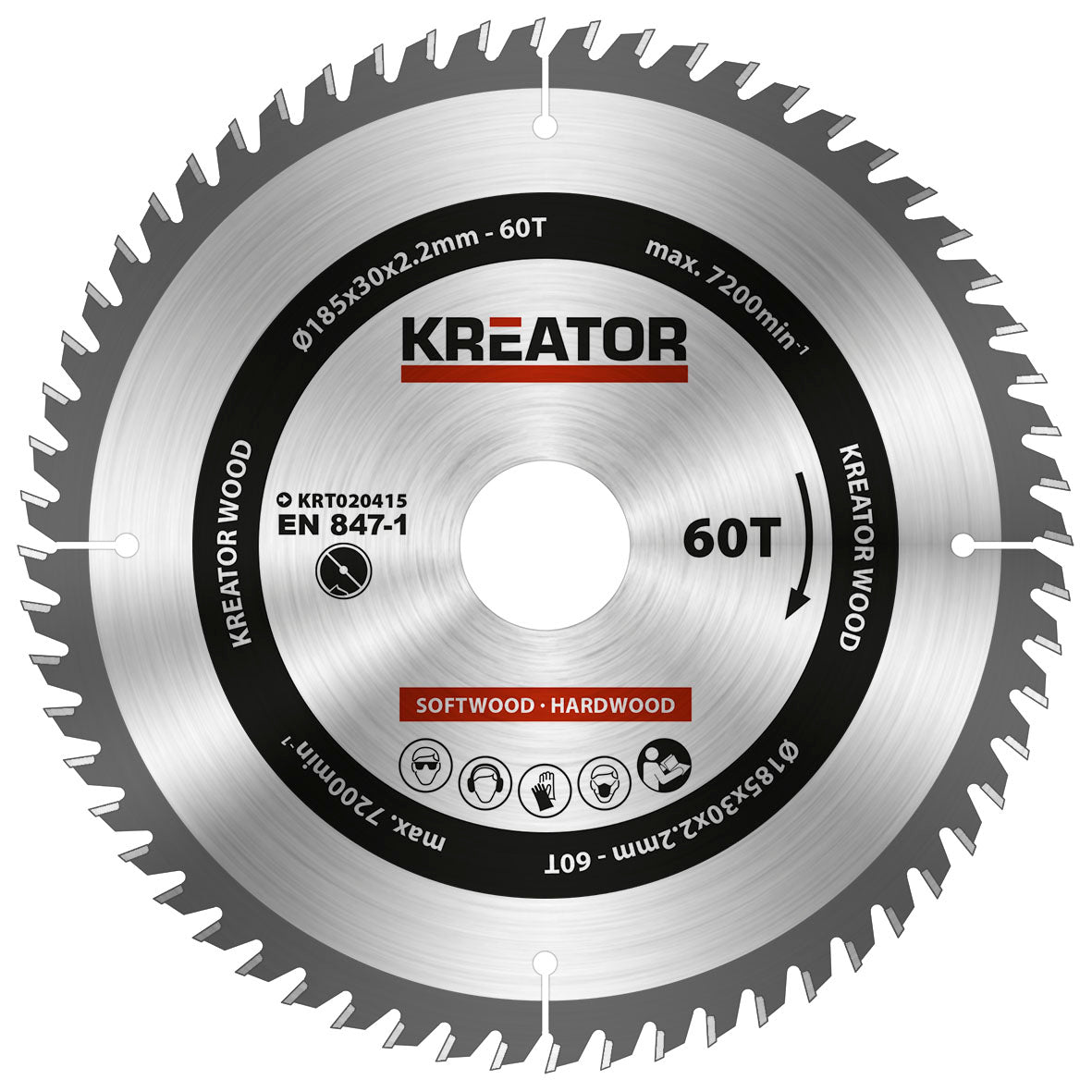 Kreator - Saw Blade - Wood - Ø185mm - 60T