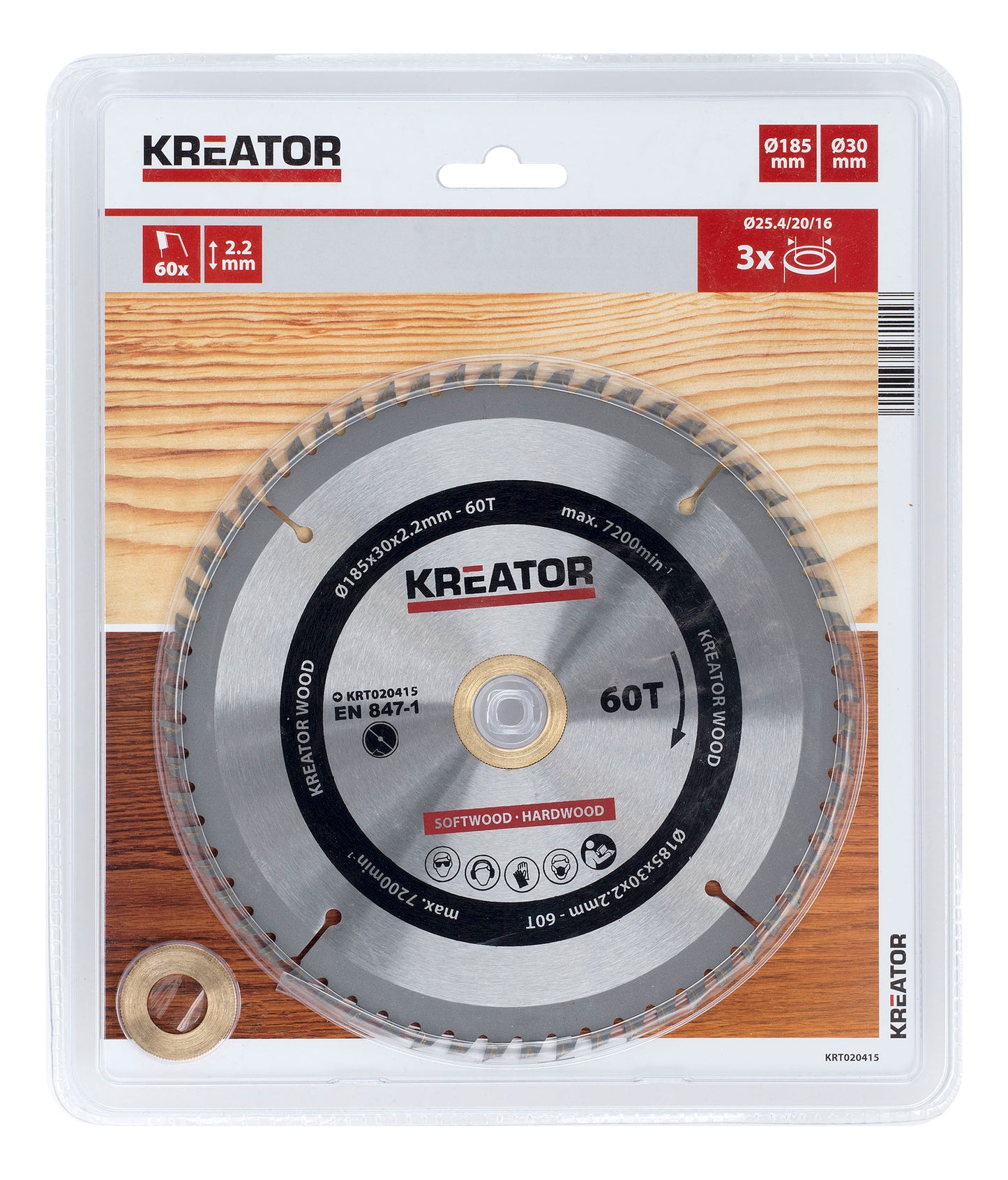 Kreator - Saw Blade - Wood - Ø185mm - 60T
