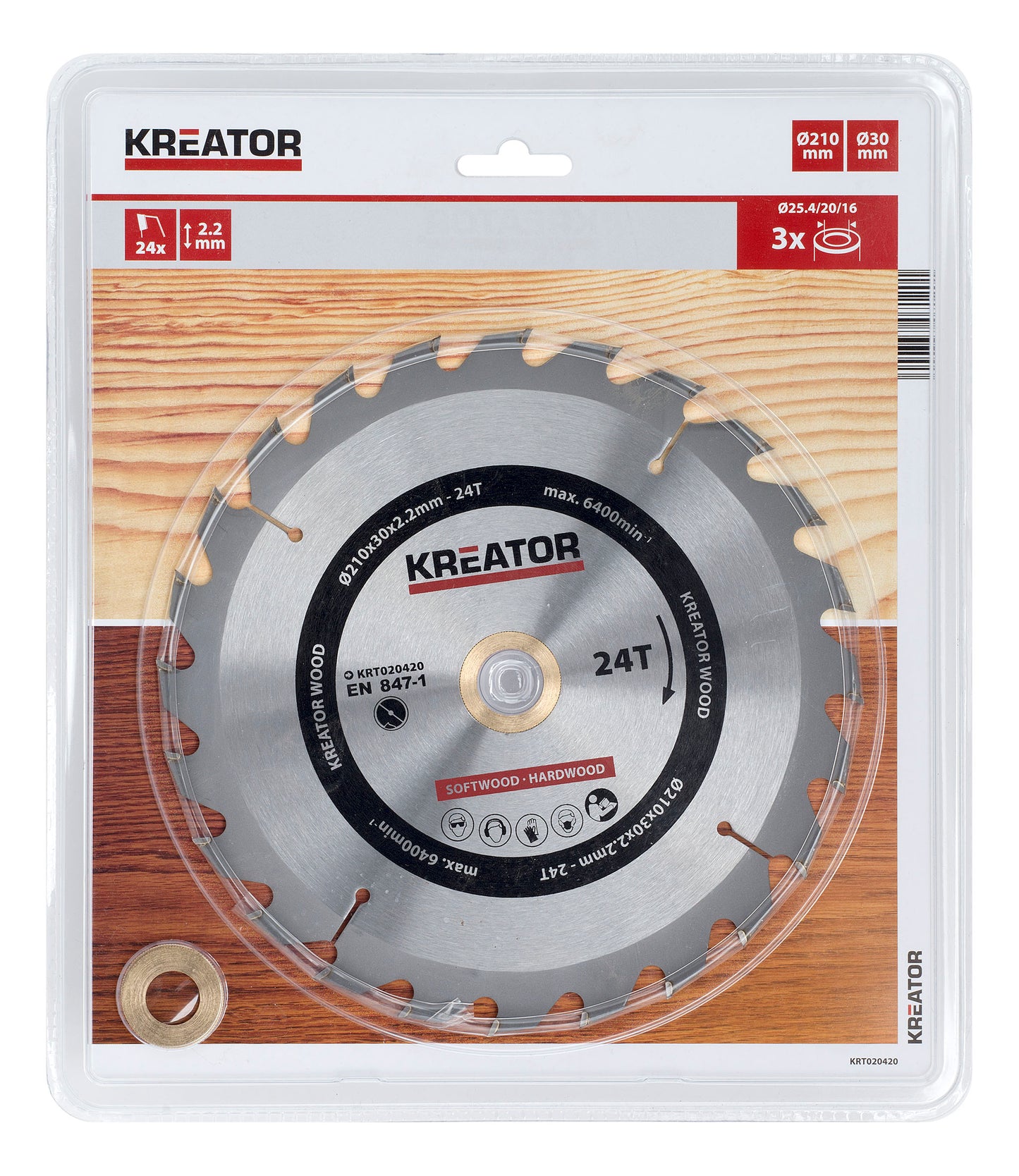 Kreator - Saw Blade - Wood - Ø210mm - 24T