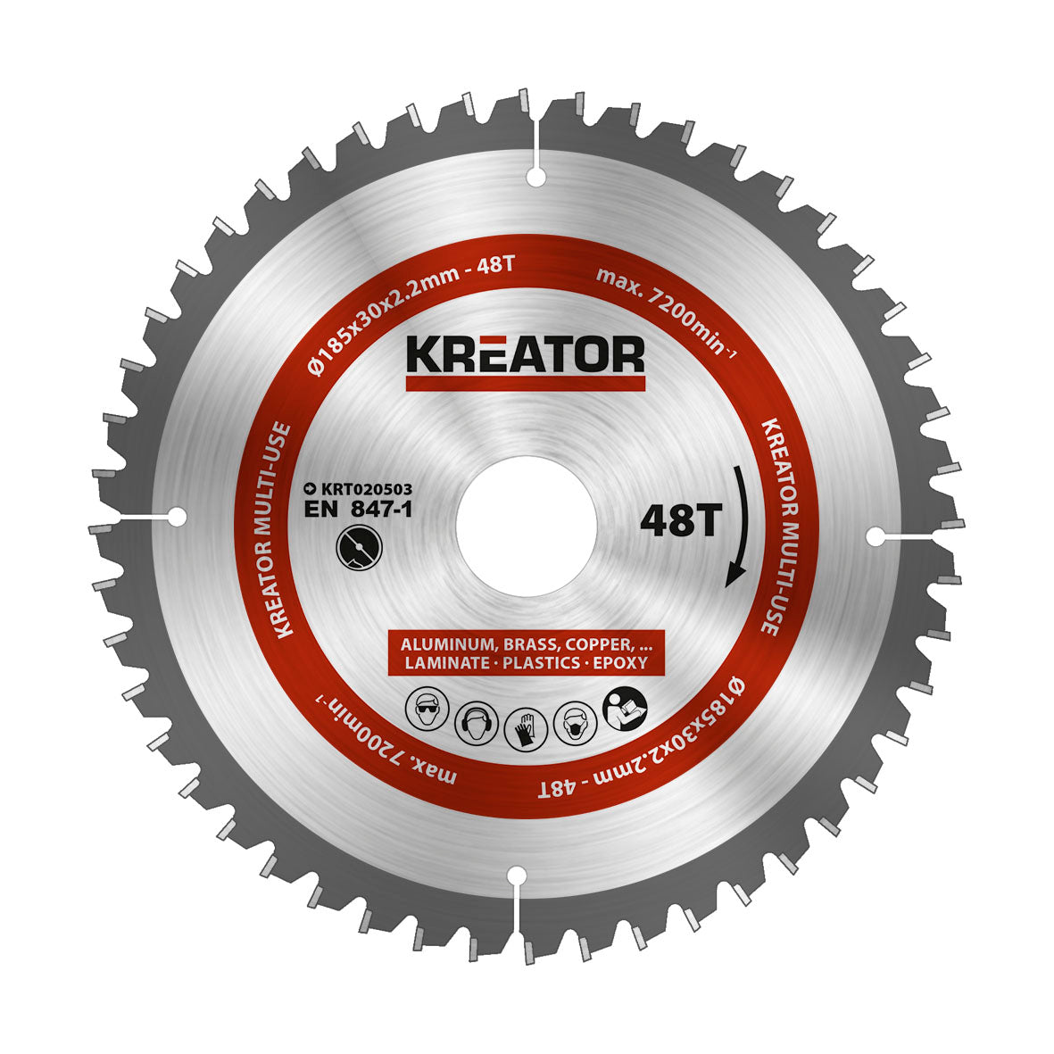 Kreator - Saw Blade - Multi-use - Ø185mm - 48T