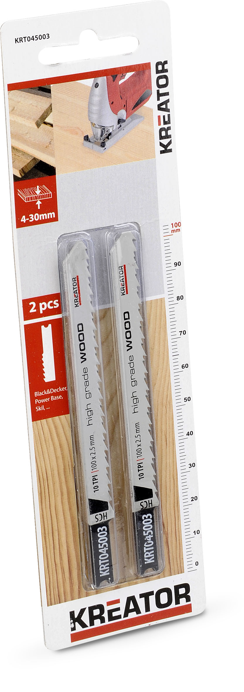 Kreator - Jigsaw Blade - High Grade Wood - 2BD - Fine Cut