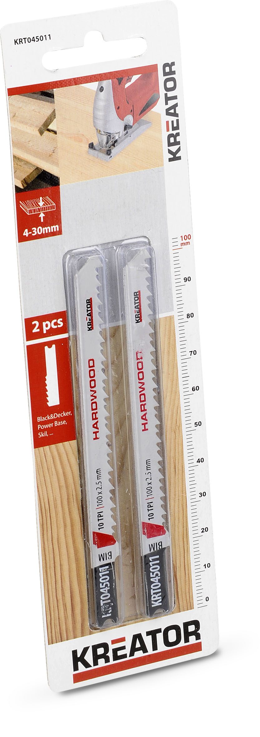 Kreator - Jigsaw Blade - Hardwood - 2BD - Fine Cut