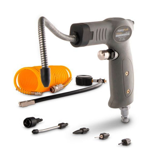 Power Plus - Pneumatic Blow Gun Set - Grey