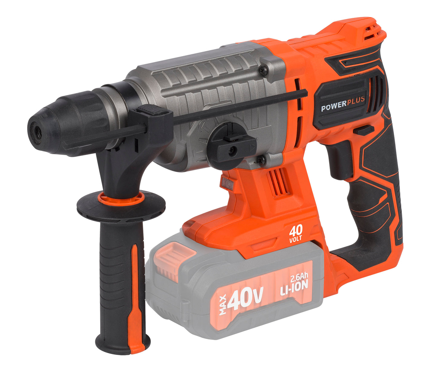 Dual Power - 40V Cordless Hammer Drill - 4 Functions (unit only)