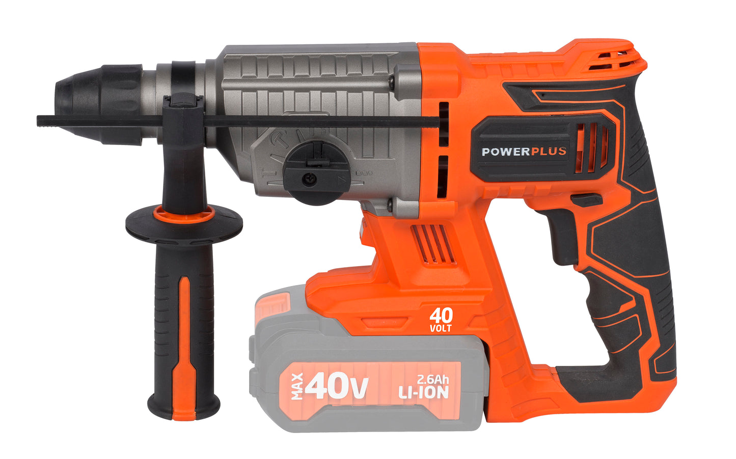 Dual Power - 40V Cordless Hammer Drill - 4 Functions (unit only)