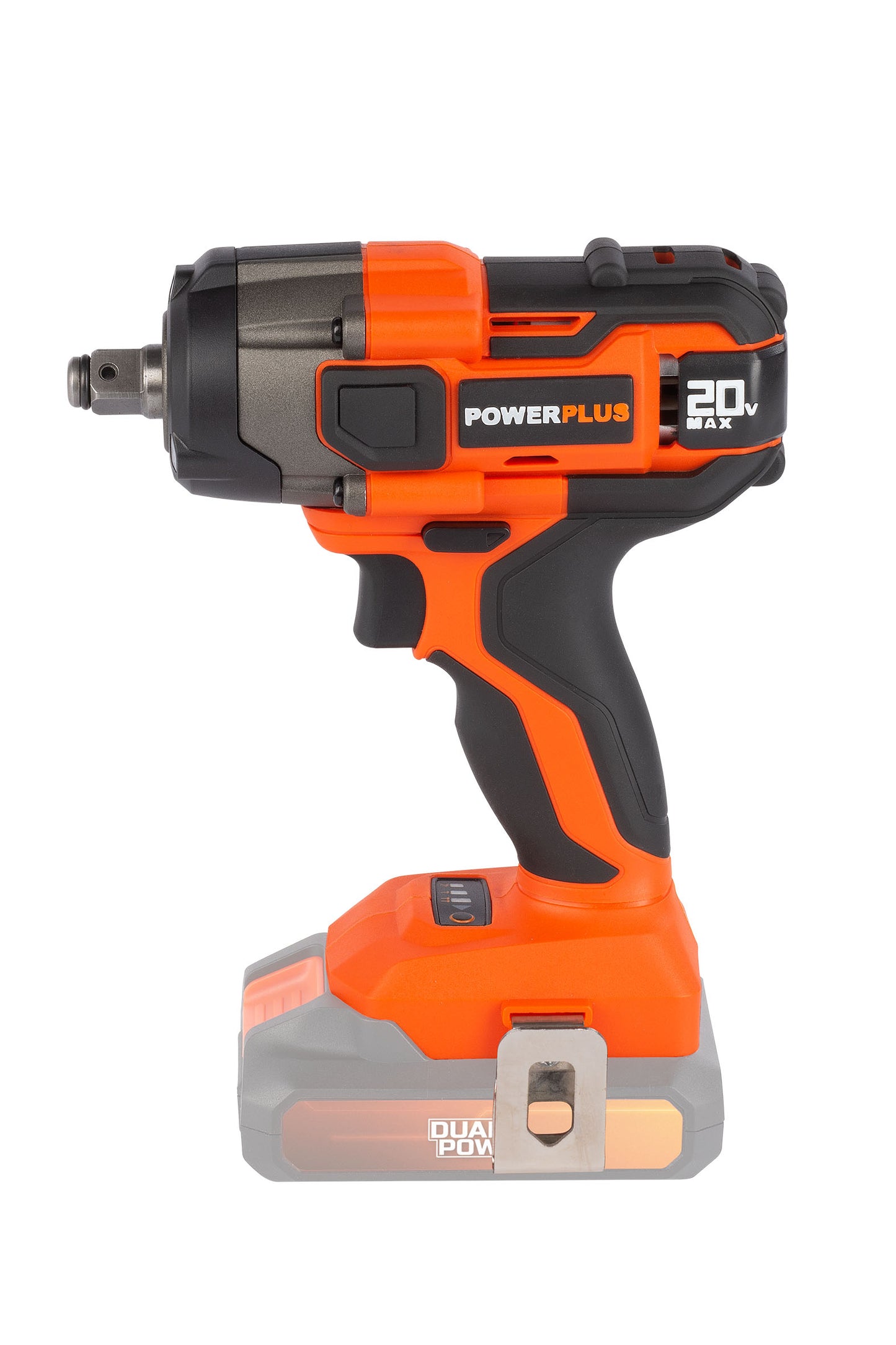 Dual Power - 20V Cordless Impact Wrench - Orange (unit only)