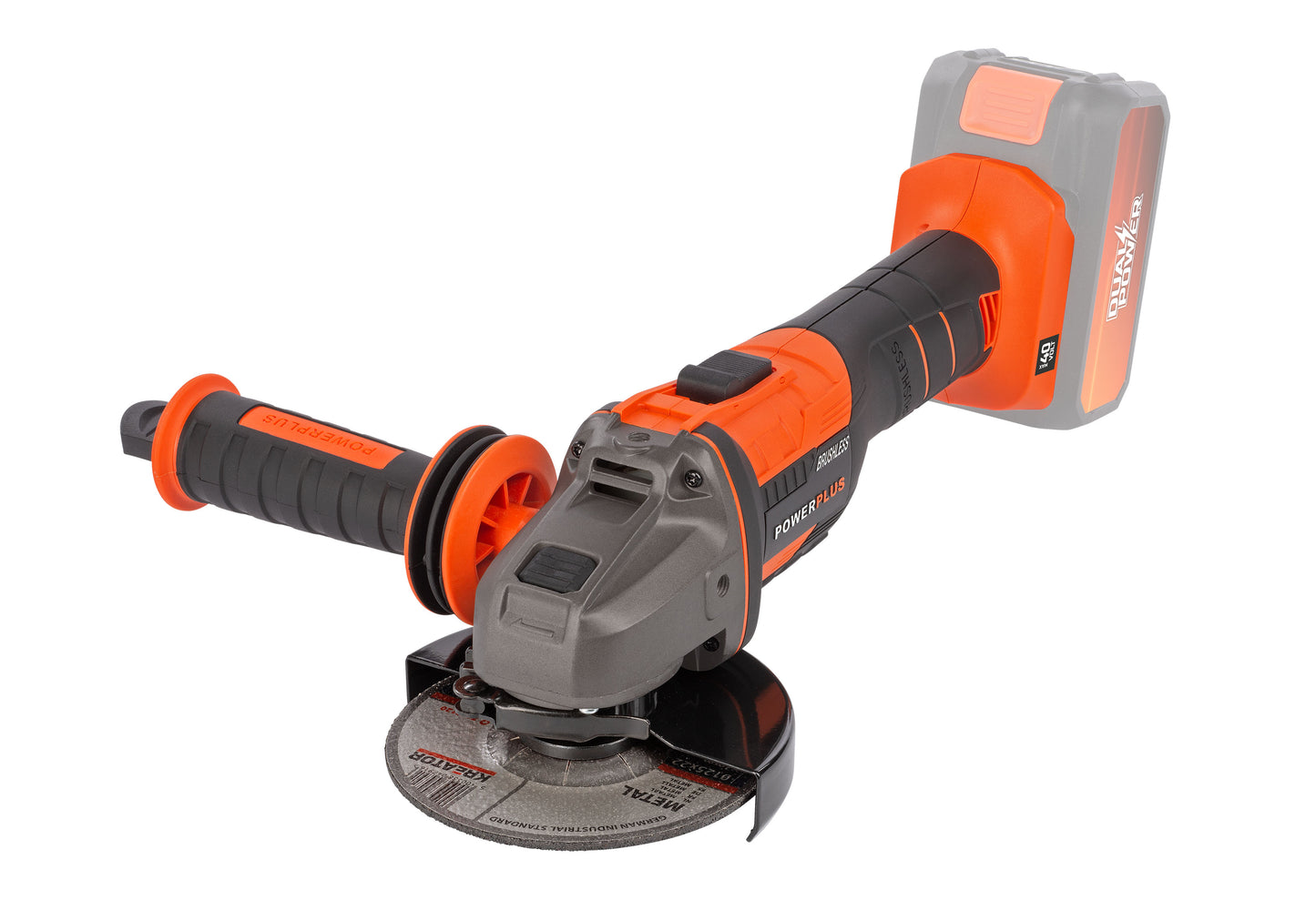 Dual Power - 40V Cordless Angle Grinder Brushless - 125mm (unit only)