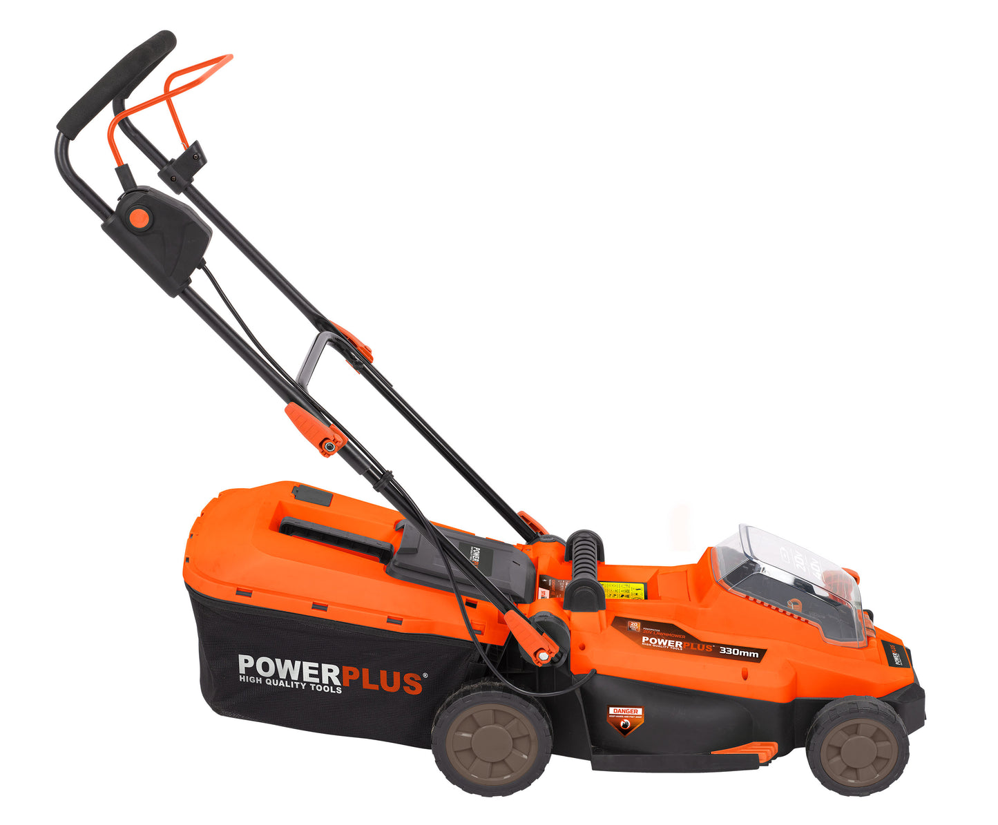 Dual Power - 20V Cordless Lawnmower Brushless - 330mm (unit only)