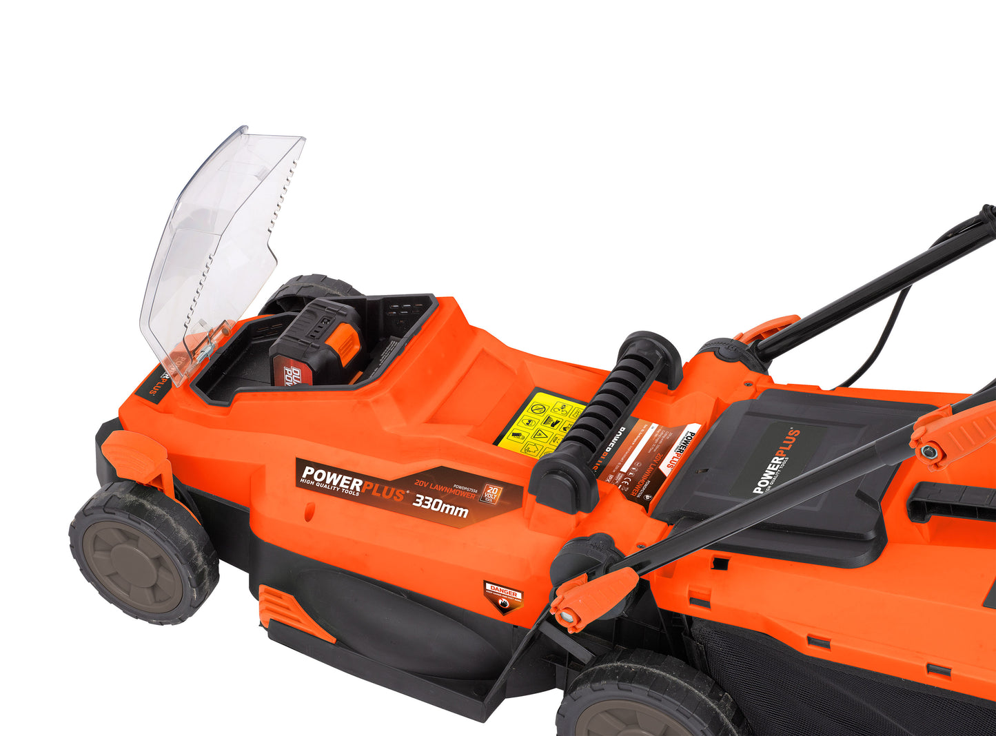 Dual Power - 20V Cordless Lawnmower Brushless - 330mm (unit only)