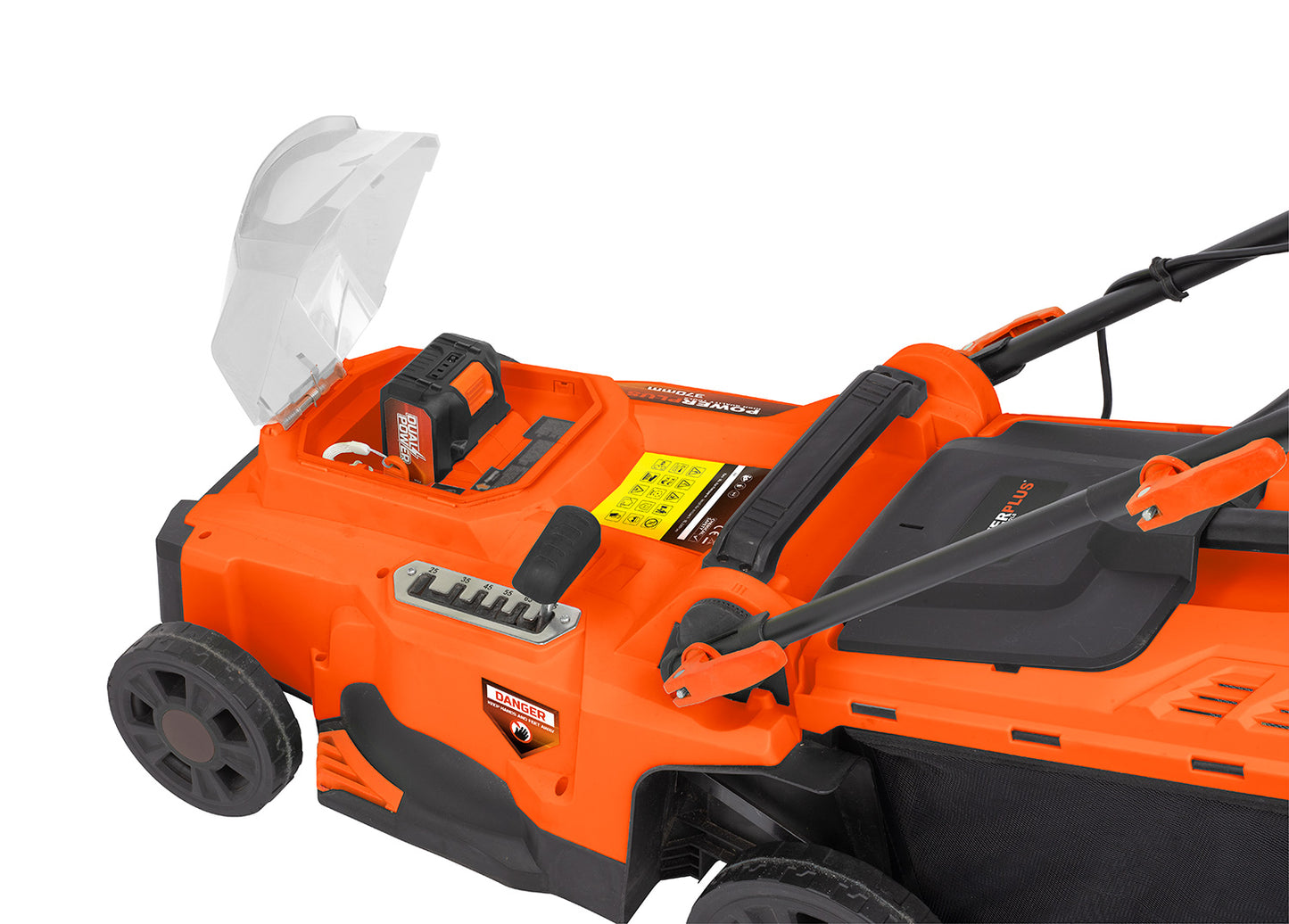 Dual Power - 40V Cordless Lawnmower Brushless - 370mm (unit only)