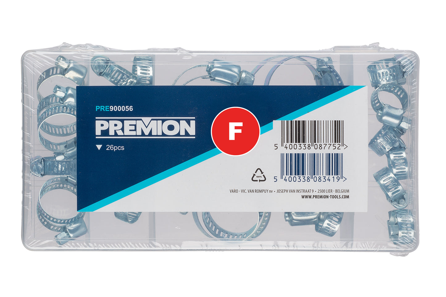 Premion - Hose Clip Assorted - Precision - 26Pcs