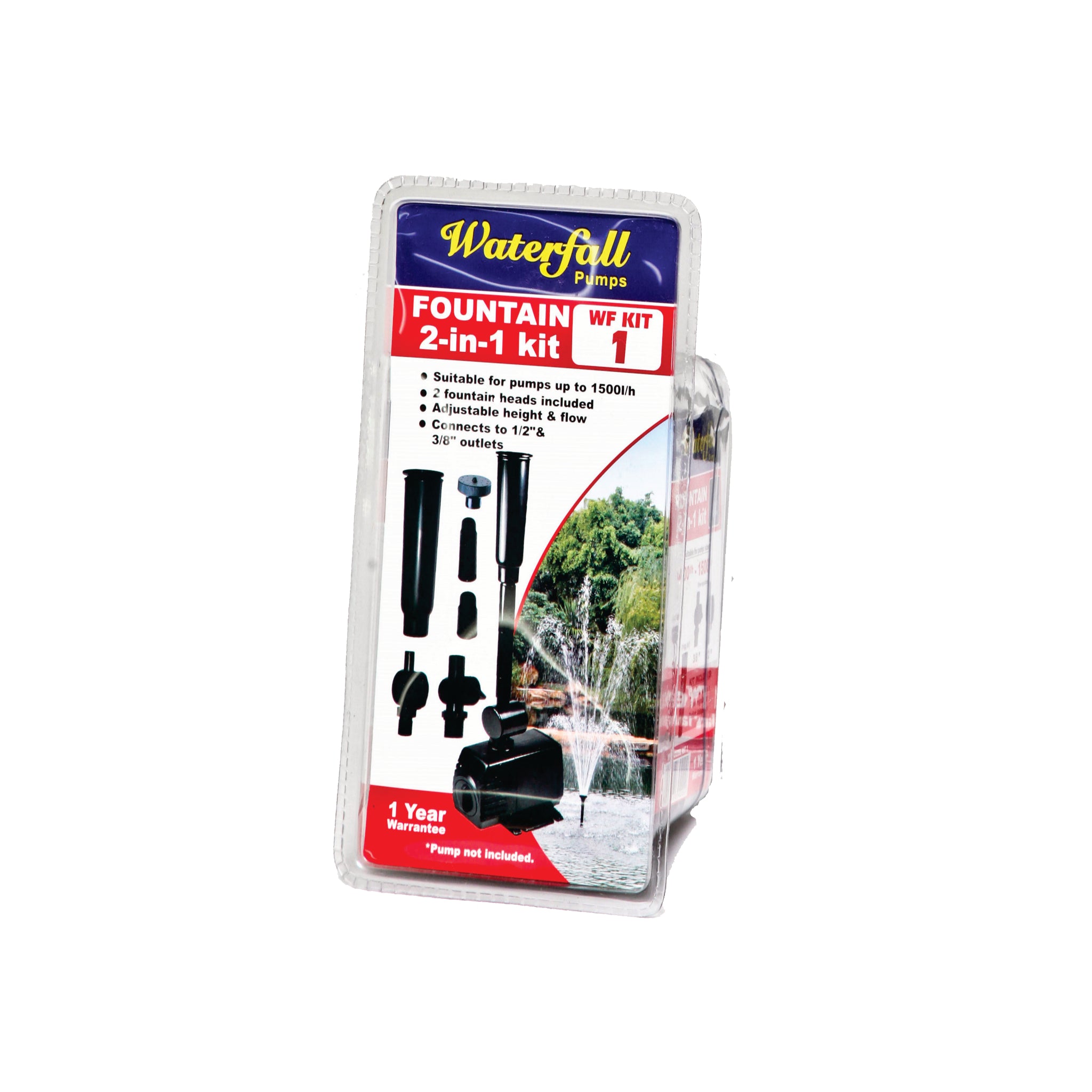 Waterfall Nozzle Kit (small) Water Feature Pump Pond Pump Water