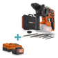 Dual Power - 40V Cordless Hammer Drill Brushless - 4 Functions Combo