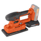 Dual Power - 20V Finishing Sander - Orange (unit only)