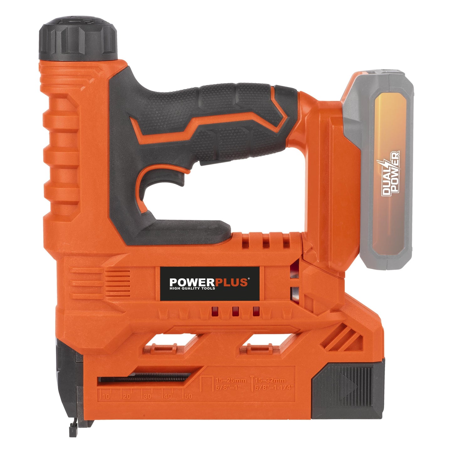 Dual Power - 20V Cordless Stapler/Nailer - Staples and Nails Combo