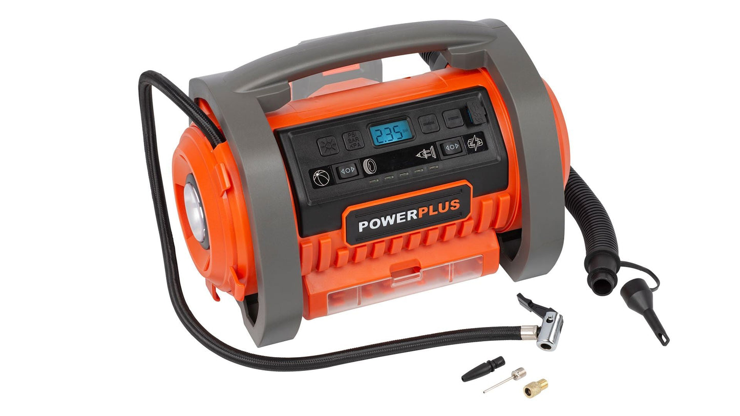 Dual Power - 20V Cordless Inflator/Deflator - 11bar Combo