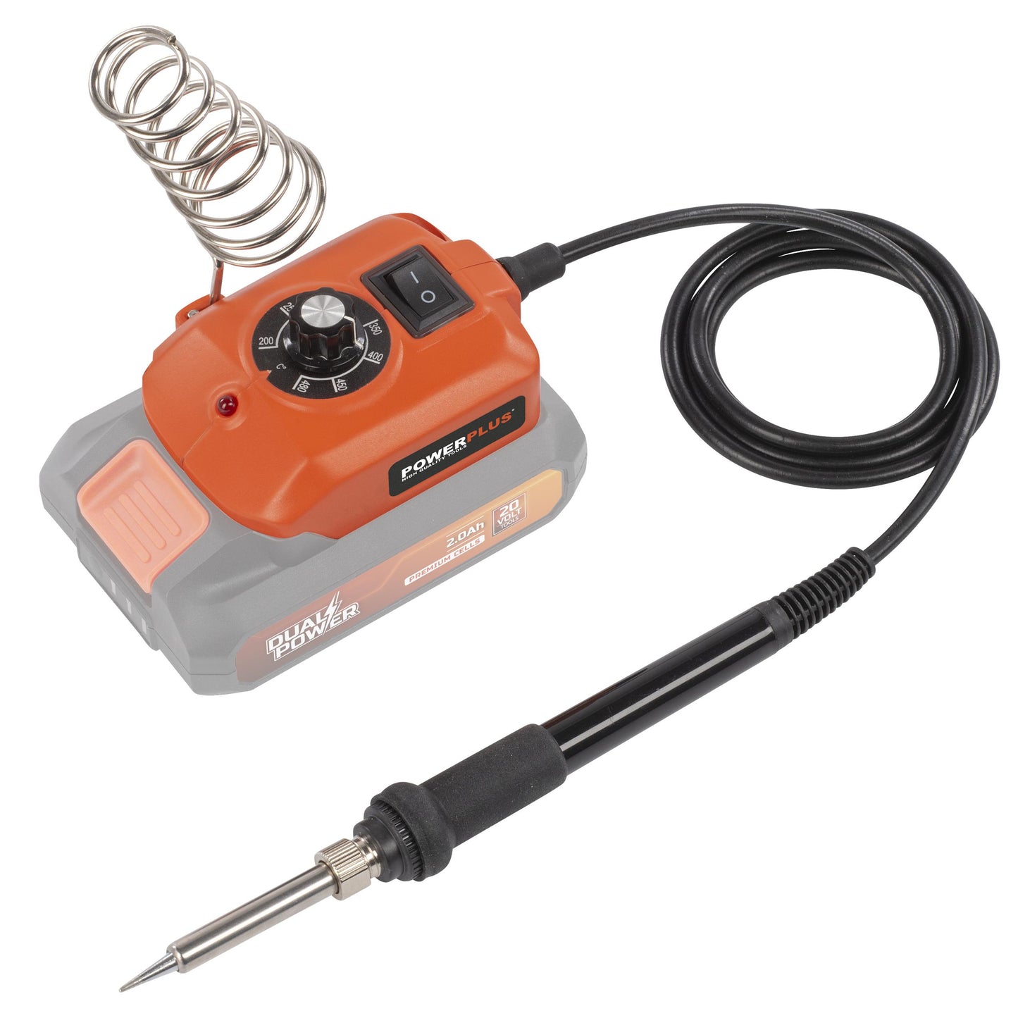 Dual Power - 20V Cordless Soldering Iron - Drill Combo