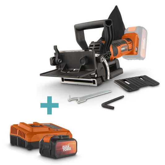 Dual Power - 40V Cordless Biscuit Joiner - Combo