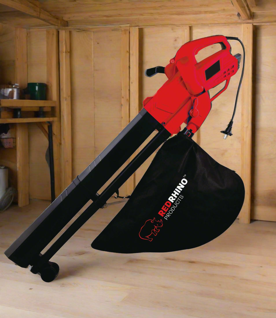 Red Rhino - 3300w Leaf Blower and Vacuum - Electric