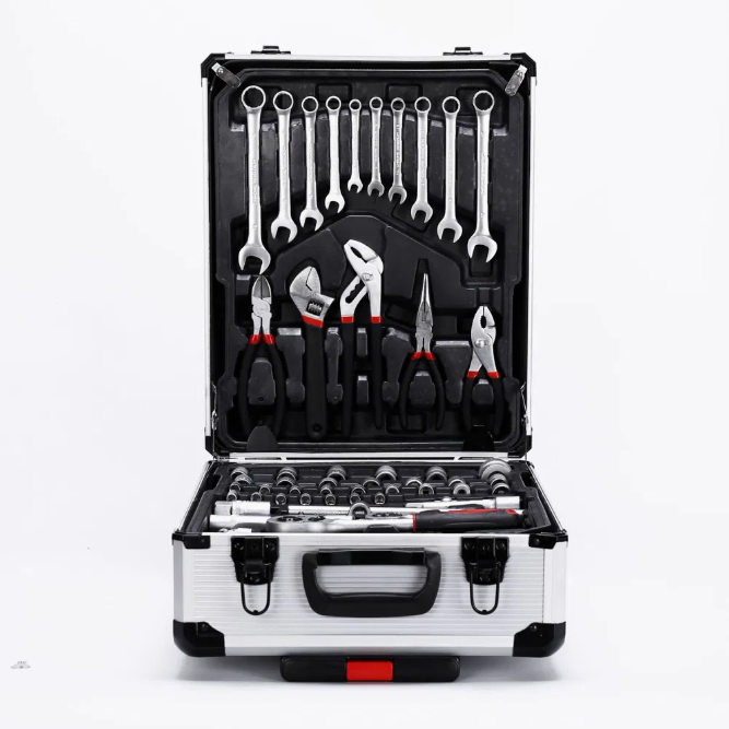 Red Rhino - Tool Trolley Set - 187pcs in Aluminium Box
