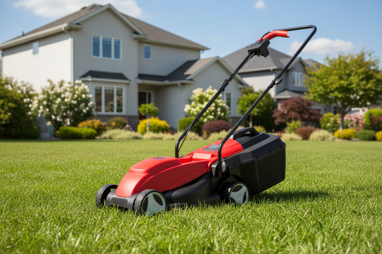 Red Rhino - 1000W Electric Lawnmower - 320mm