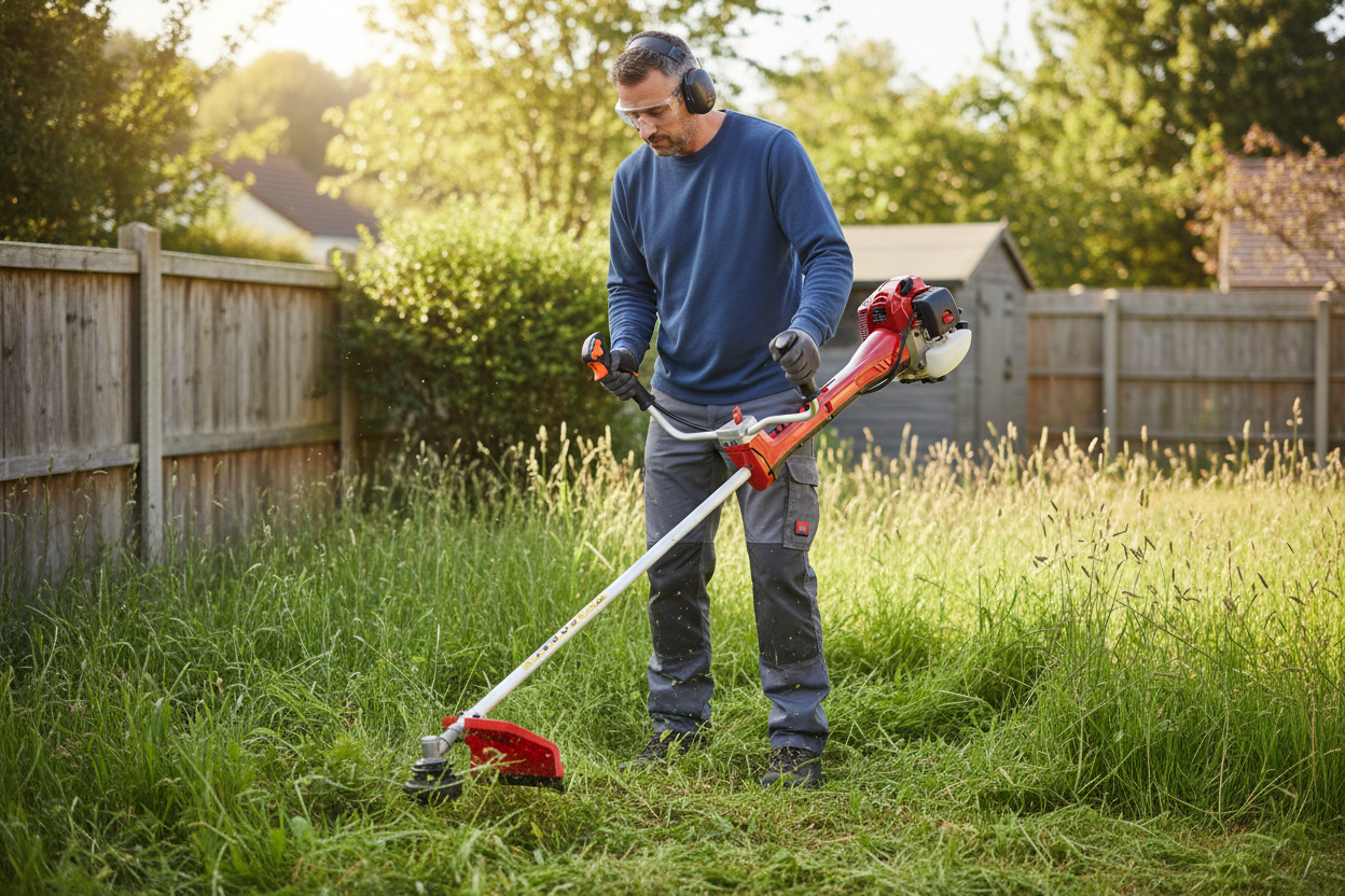 Red Rhino - 2.1kW Petrol Brushcutter - 62cc - Anti-Vibration Handle