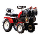 Red Rhino - 7.2kW Diesel 4-Wheel Tiller - 10Hp