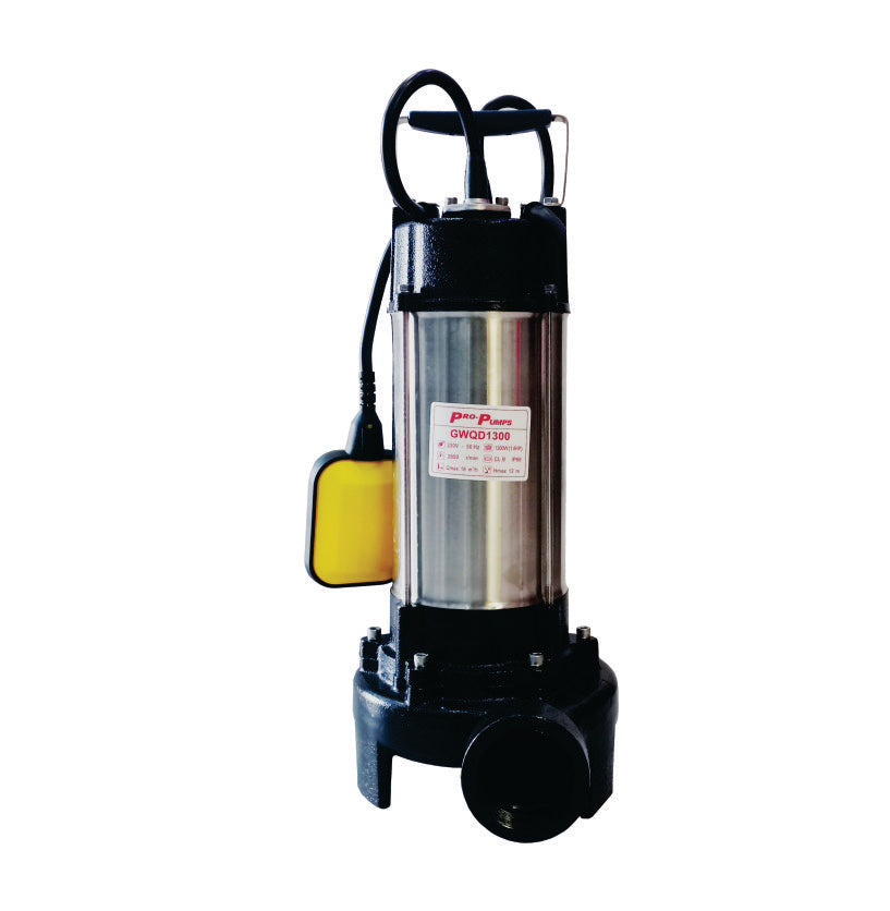Pro-Pumps - 1.3 KW Drainage Pump + Debris Cutter - 300L/min