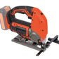 Dual Power - 20V Cordless Jigsaw - Orange Combo