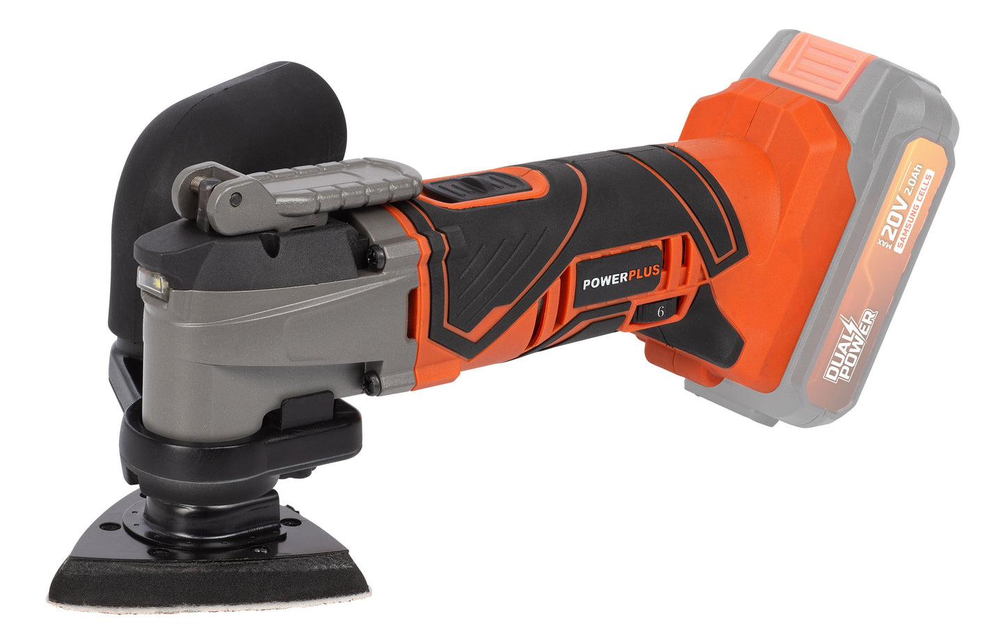 Dual Power - 20V Cordless Oscillating Multi Tool - 6 Speed Combo