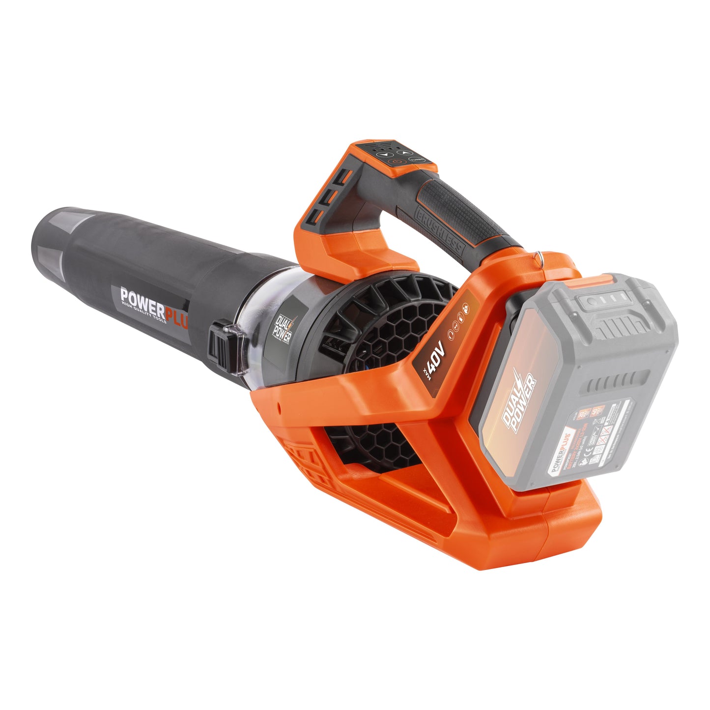 Dual Power - 40V Cordless Leaf Blower Brushless - 200km/h (unit only)
