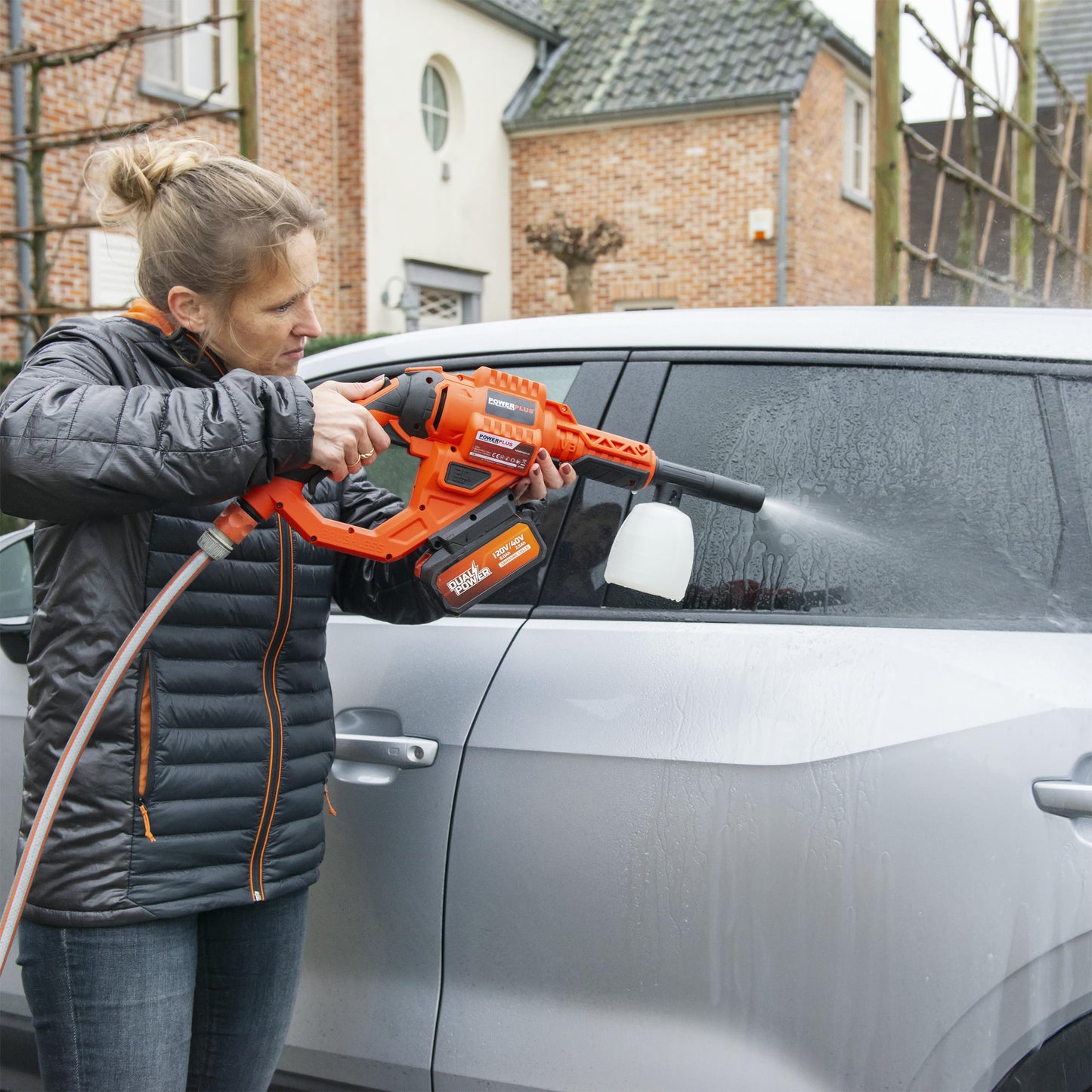 Dual Power - 20V Cordless High Pressure Cleaner - 25bar Combo