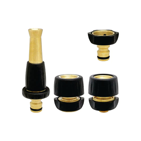 GF Garden - 4  Pieces  Kit -   Brass  And  Rubber