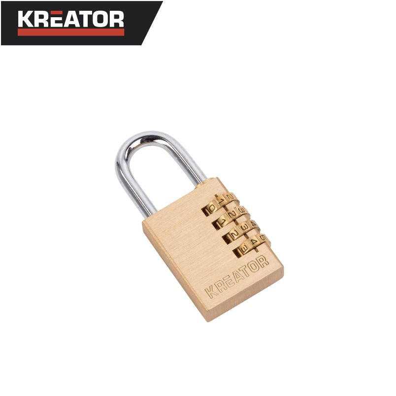 Kreator - Padlock - 4 Digit Combination - 50mm