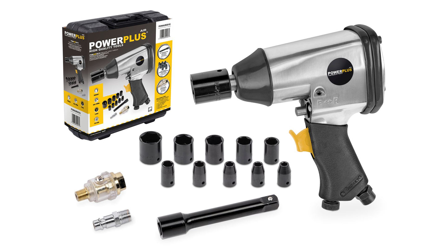 Power Plus - Pneumatic Impact Wrench - 6.3 Bar