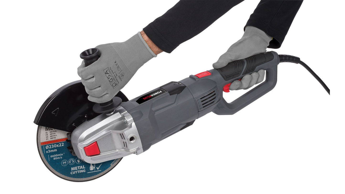 Power Plus - 2200w Angle Grinder - 230mm