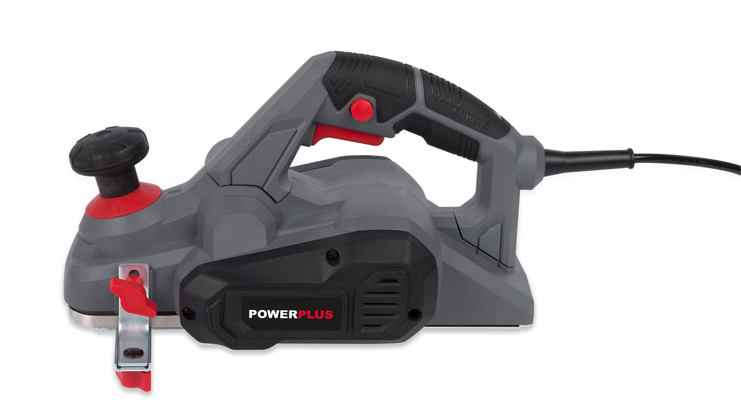 Power Plus - 900w Planer + Kit and Bag - Grey