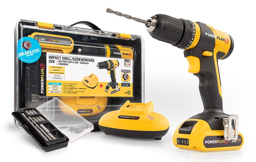 Power drill best sale and screwdriver combo