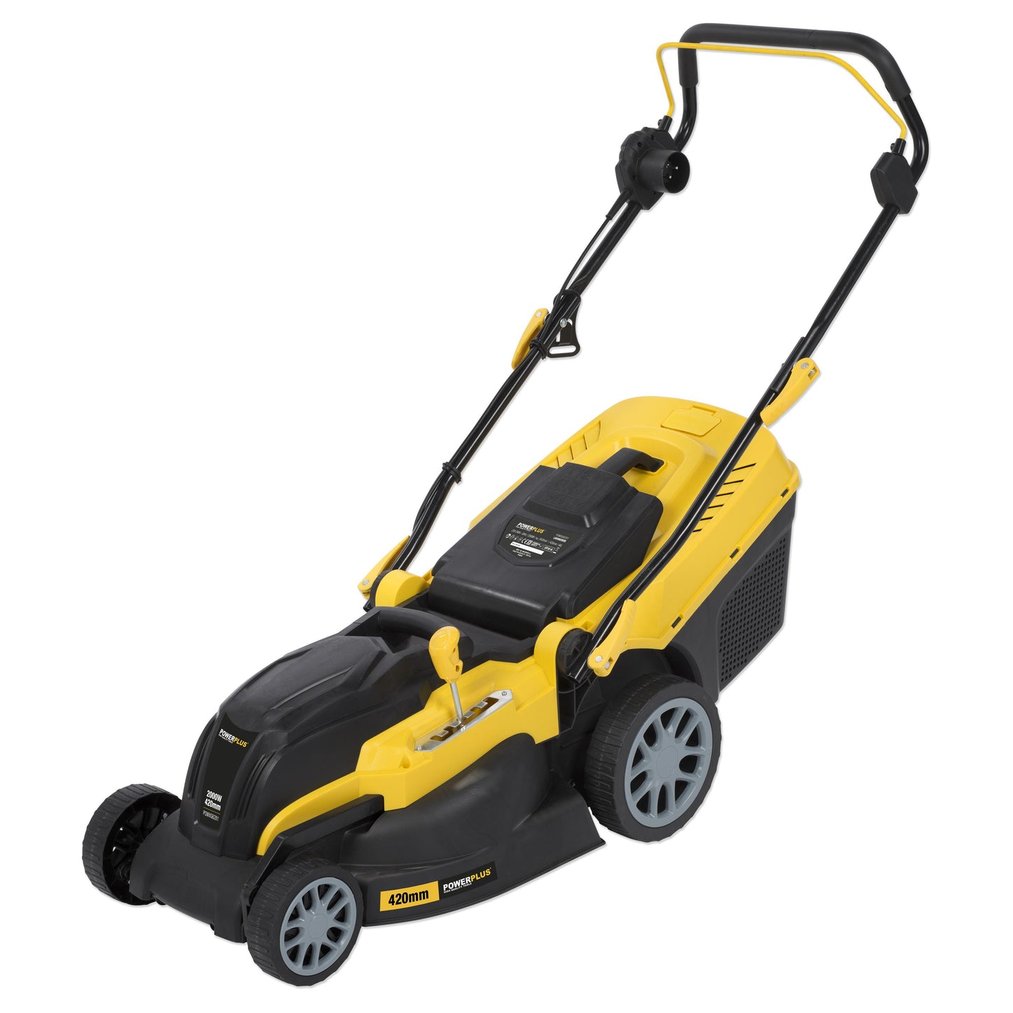 Power Plus - 2000w Lawnmower - Yellow