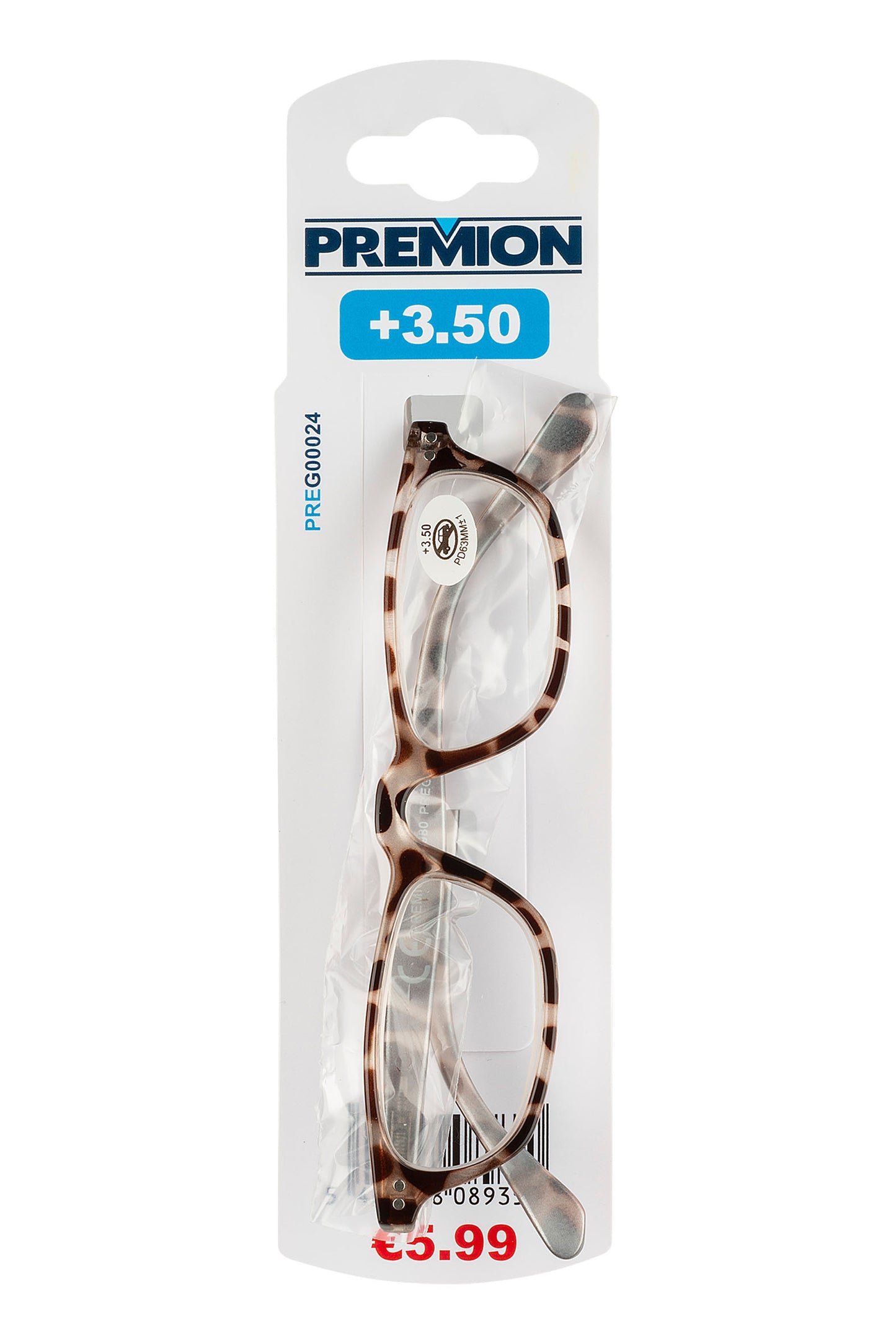 Premion - Reading Glasses - Brown/Grey (Model 2)