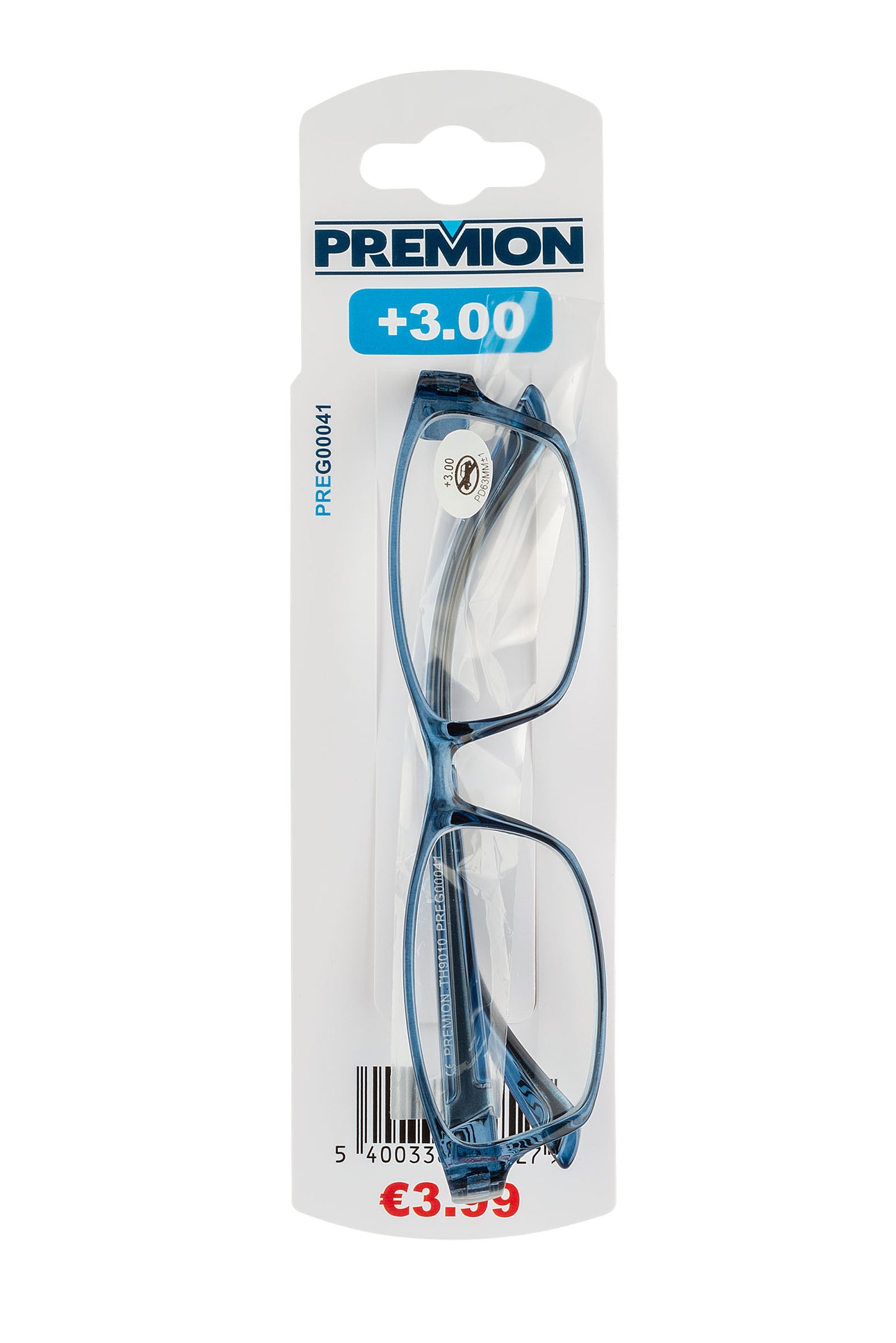 Premion - Reading Glasses - Blue/Black (Model 3)