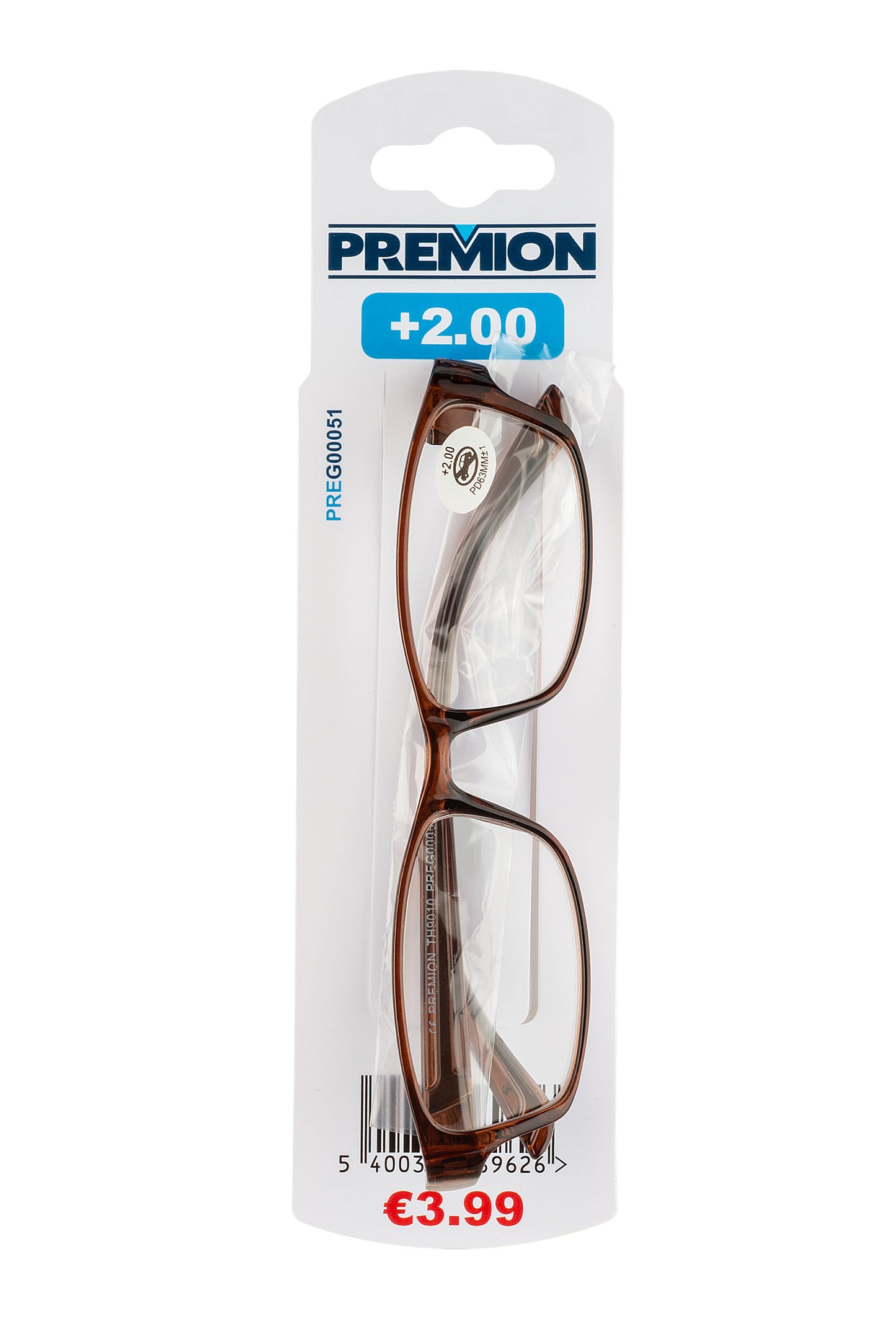 Premion - Reading Glasses - Brown/Black (Model 3)