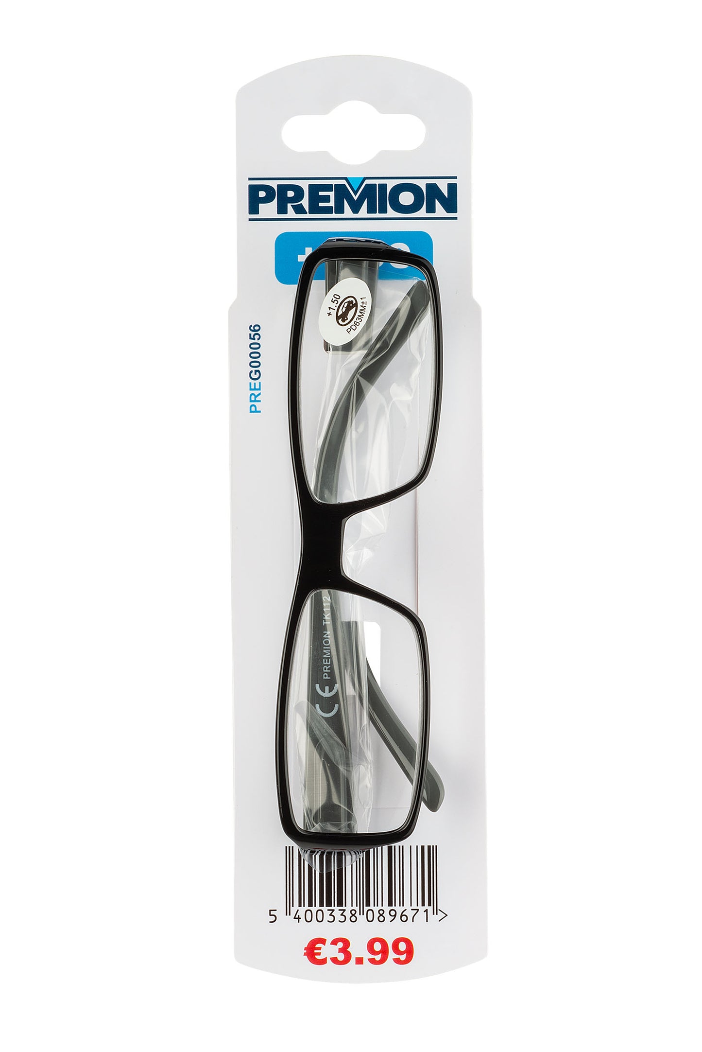 Premion - Reading Glasses - Black/Grey (Model 4)