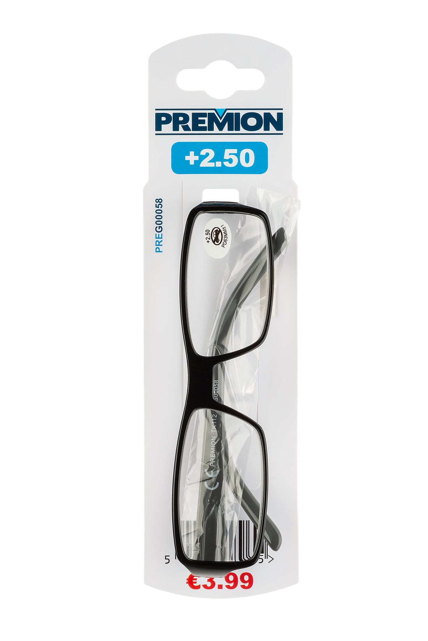 Premion - Reading Glasses - Black/Grey (Model 4)